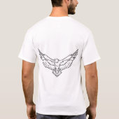 Premium Weißes T-Shirt (Rückseite)