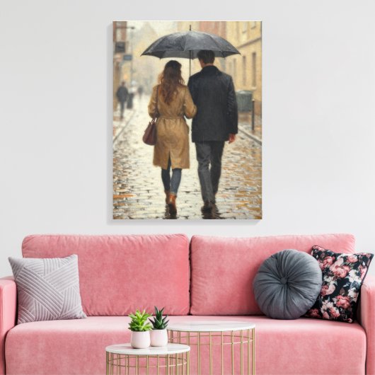 Premium Wrapped Canvas 18 x 24 in Leinwanddruck (Insitu (Wohnzimmer))