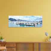 Premium Wrapped Canvas 36x12 von Homer Alaska Leinwanddruck (Insitu (Wohnzimmer))