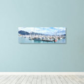 Premium Wrapped Canvas 36x12 von Homer Alaska Leinwanddruck (Insitu (Holzboden))