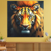 Premium Wrapped Canvas - Elegante & Moderne Kunst Leinwanddruck (Insitu (Wohnzimmer))