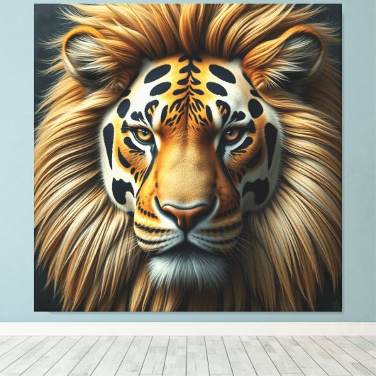 Premium Wrapped Canvas - Elegante & Moderne Kunst Leinwanddruck (Insitu (Holzboden))