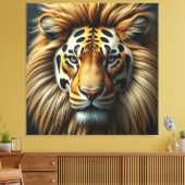 Premium Wrapped Canvas - Elegante & Moderne Kunst Leinwanddruck (Insitu (Wohnzimmer))