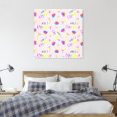 Premium Wrapped Canvas (Glanz) Leinwanddruck (Insitu (Schlafzimmer))