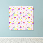 Premium Wrapped Canvas (Glanz) Leinwanddruck (Insitu (Holzboden))