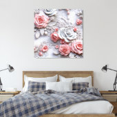 Premium Wrapped Canvas (Glanz) Leinwanddruck (Insitu (Schlafzimmer))