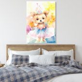 Premium Wrapped Canvas (Glanz) Leinwanddruck (Insitu (Schlafzimmer))
