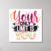 - Premium Wrapped Canvas (Glanz) Leinwanddruck (Vorderseite)