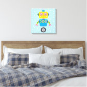 Premium Wrapped Canvas (Glanz) Leinwanddruck (Insitu (Schlafzimmer))