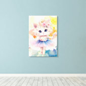 Premium Wrapped Canvas (Glanz) Leinwanddruck (Insitu (Holzboden))