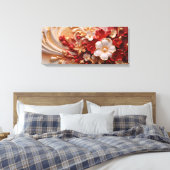 Premium Wrapped Canvas (Glanz) Leinwanddruck (Insitu (Schlafzimmer))
