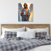 - Premium Wrapped Canvas (Glanz) Leinwanddruck (Insitu (Schlafzimmer))