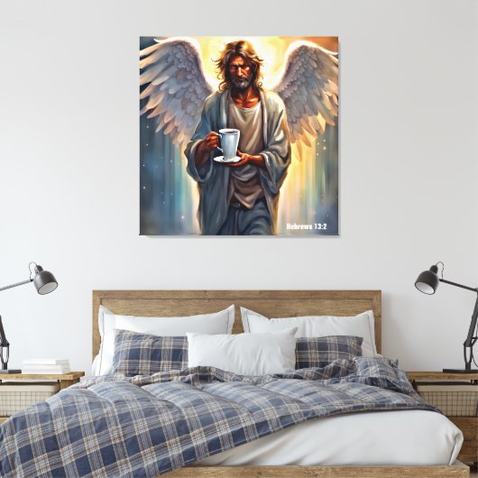 - Premium Wrapped Canvas (Glanz) Leinwanddruck (Insitu (Schlafzimmer))