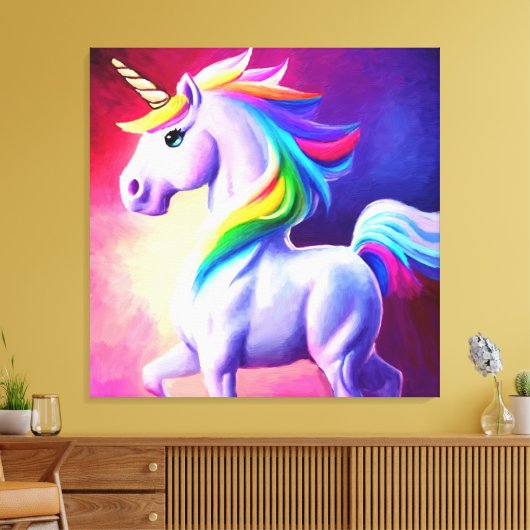 Premium Wrapped Canvas (Glanz) Leinwanddruck (Insitu (Wohnzimmer))