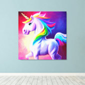 Premium Wrapped Canvas (Glanz) Leinwanddruck (Insitu (Holzboden))