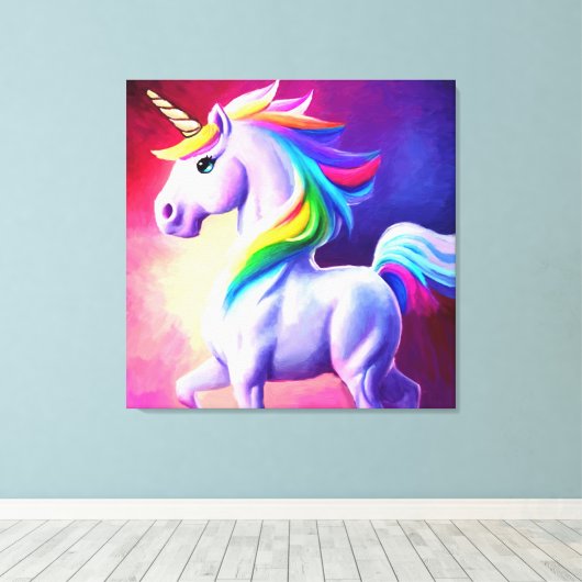 Premium Wrapped Canvas (Glanz) Leinwanddruck (Insitu (Holzboden))