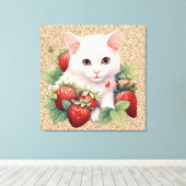 Premium Wrapped Canvas (Glanz) Leinwanddruck (Insitu (Holzboden))