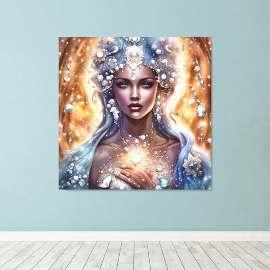 - Premium Wrapped Canvas (Glanz) Leinwanddruck (Insitu (Holzboden))