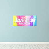 Premium Wrapped Canvas (Glanz) Leinwanddruck (Insitu (Holzboden))