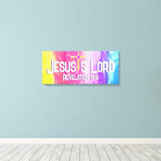 Premium Wrapped Canvas (Glanz) Leinwanddruck (Insitu (Holzboden))