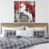 Premium Wrapped Canvas (Glanz) Leinwanddruck (Insitu (Schlafzimmer))