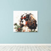 Premium Wrapped Canvas (Glanz) Leinwanddruck (Insitu (Holzboden))