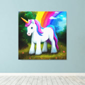 Premium Wrapped Canvas (Glanz) Leinwanddruck (Insitu (Holzboden))
