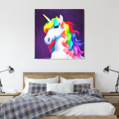 Premium Wrapped Canvas (Glanz) Leinwanddruck (Insitu (Schlafzimmer))