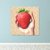 Premium Wrapped Canvas (Glanz) Leinwanddruck (Insitu (Holzboden))