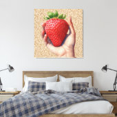 Premium Wrapped Canvas (Glanz) Leinwanddruck (Insitu (Schlafzimmer))