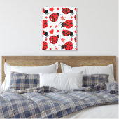 Premium Wrapped Canvas (Glanz) Leinwanddruck (Insitu (Schlafzimmer))