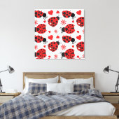 Premium Wrapped Canvas (Glanz) Leinwanddruck (Insitu (Schlafzimmer))
