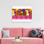 Premium Wrapped Canvas (Glanz) Leinwanddruck (Insitu (Wohnzimmer))
