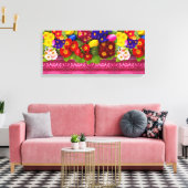 Premium Wrapped Canvas (Glanz) Leinwanddruck (Insitu (Wohnzimmer))
