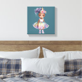 - Premium Wrapped Canvas (Glanz) Leinwanddruck (Insitu (Schlafzimmer))