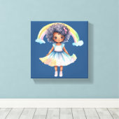 - Premium Wrapped Canvas (Glanz) Leinwanddruck (Insitu (Holzboden))