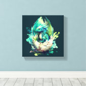 - Premium Wrapped Canvas (Glanz) Leinwanddruck (Insitu (Holzboden))