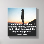 - Premium Wrapped Canvas (Glanz) Leinwanddruck (Vorderseite)