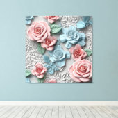 Premium Wrapped Canvas (Glanz) Leinwanddruck (Insitu (Holzboden))