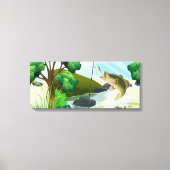 Premium Wrapped Canvas (Glanz) Leinwanddruck (Vorderseite)