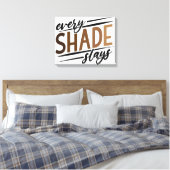 Premium Wrapped Canvas (Glanz) Leinwanddruck (Insitu (Schlafzimmer))