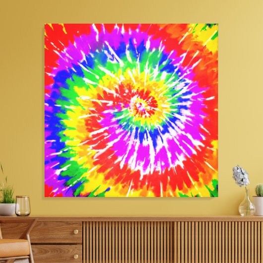 Premium Wrapped Canvas (Glanz) Leinwanddruck (Insitu (Wohnzimmer))