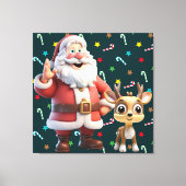 Premium Wrapped Canvas (Glanz) Leinwanddruck (Vorderseite)