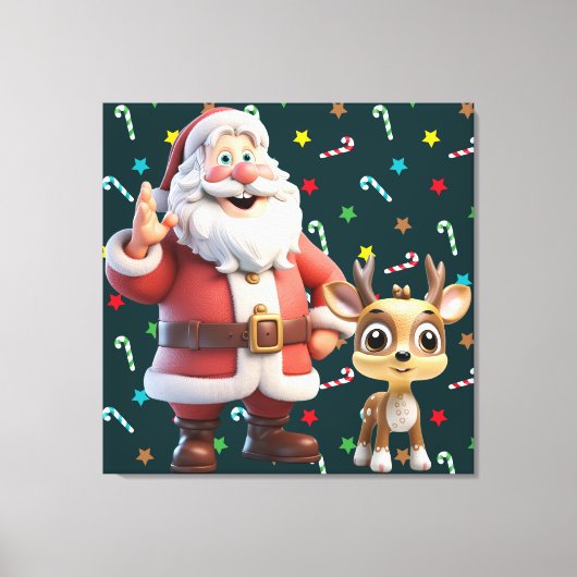 Premium Wrapped Canvas (Glanz) Leinwanddruck (Vorderseite)