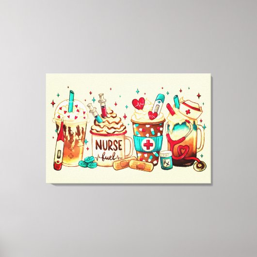 Premium Wrapped Canvas (Glanz) Leinwanddruck (Vorderseite)