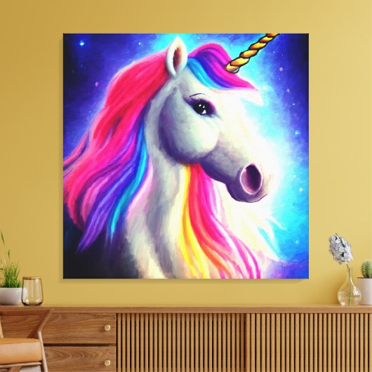 Premium Wrapped Canvas (Glanz) Leinwanddruck (Insitu (Wohnzimmer))