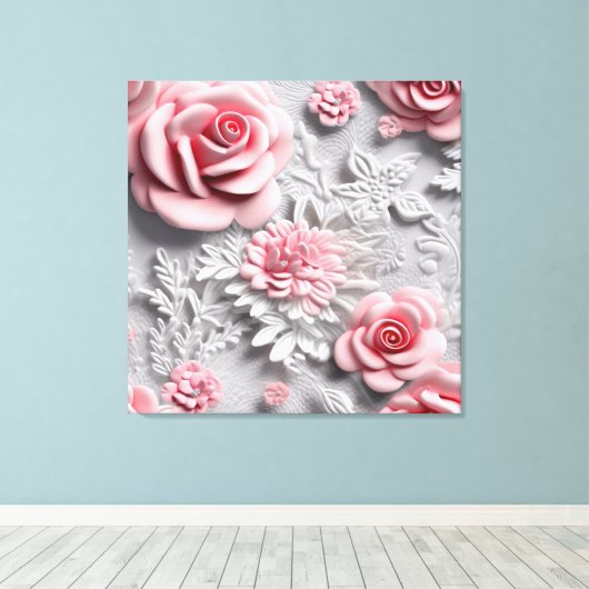 Premium Wrapped Canvas (Glanz) Leinwanddruck (Insitu (Holzboden))