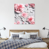 Premium Wrapped Canvas (Glanz) Leinwanddruck (Insitu (Schlafzimmer))