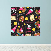 Premium Wrapped Canvas (Glanz) Leinwanddruck (Insitu (Holzboden))