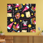 Premium Wrapped Canvas (Glanz) Leinwanddruck (Insitu (Wohnzimmer))